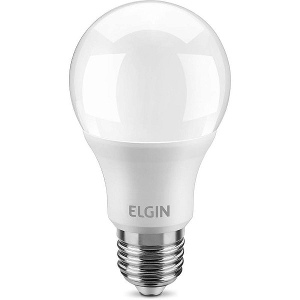 Lampada led bulbo 4,9w power led 6500k bc - elgin (cx.c/10)