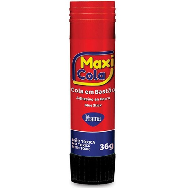 Cola em bastao maxi cola 36g. - frama (cx.c/12)
