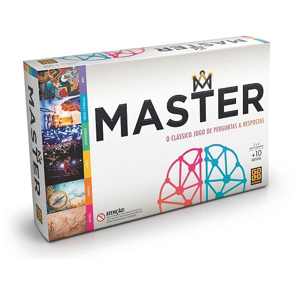 Jogo de tabuleiro master perguntas e respostas - grow (unidade)