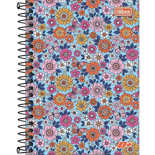 Caderneta espiral capa dura d+ 1/8 96fls. - tilibra (pct.c/04)