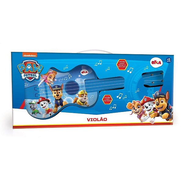 Instrumento musical patrulha canina violao - elka (unidade)