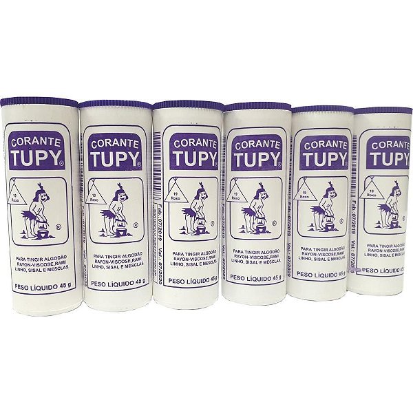 Corante em po roxo tupy algodao - corantes tupy (pct.c/06)