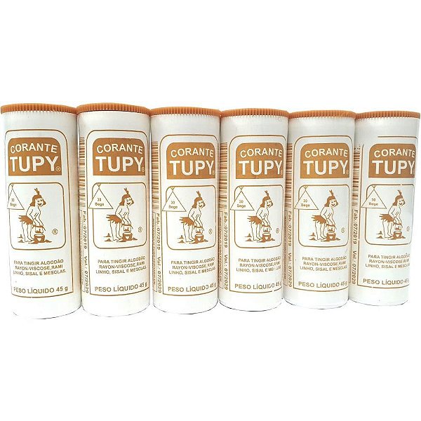 Corante em po bege tupy algodao - corantes tupy (pct.c/06)