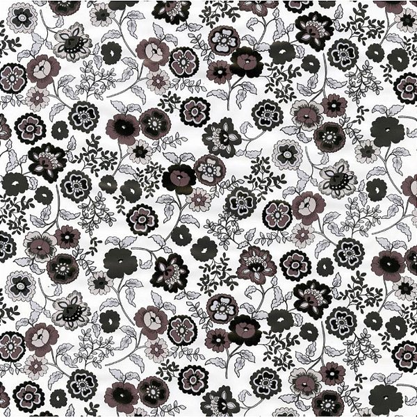 Plastico adesivo 45cmx15m flores 2 - gekkofix (rolo)