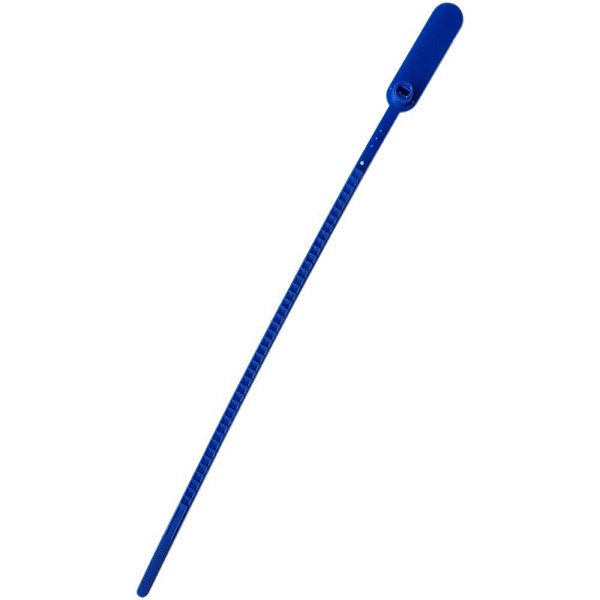 Lacre para malote azul escada pp 23cm. - tykheplas (pct.c/100)