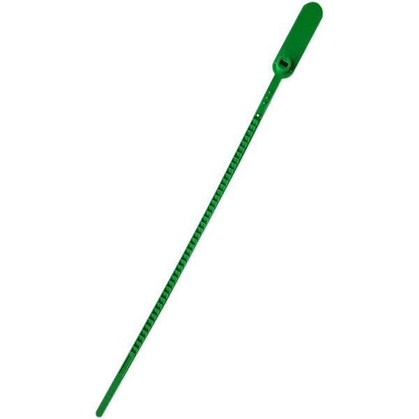 Lacre para malote verde escada pp 23cm. - tykheplas (pct.c/100)