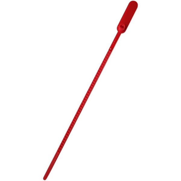 Lacre para malote vermelho escada pp 23cm. - tykheplas (pct.c/100)