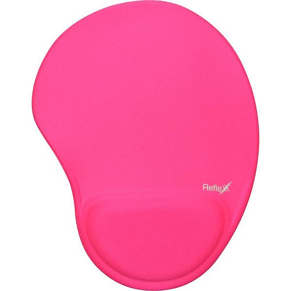 Mouse pad tecido pink c/apoio 19x25cm - reflex (unidade)