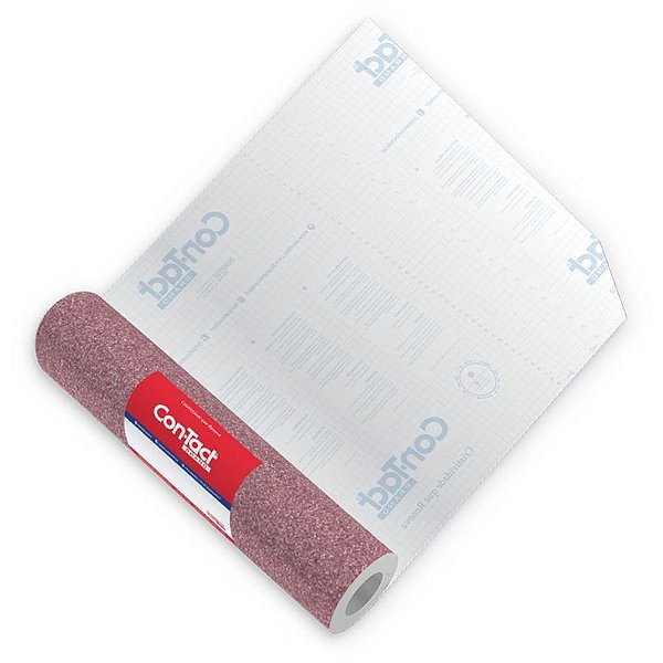 Contact liso 45cmx10m gliter rose gold - contact (rolo)