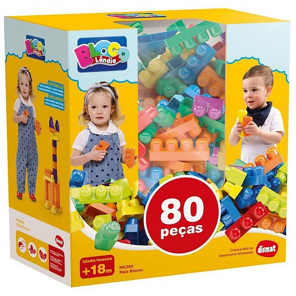Brinquedo para montar mais blocos - dismat (unidade)