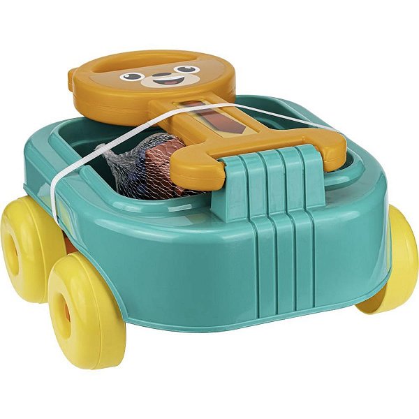 Brinquedo para montar carrinho de puxar urso c/bloco - gulliver (unidade)