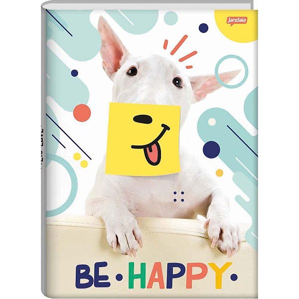 Caderno brochurao capa dura pets love 80fls. - jandaia (pct.c/05)