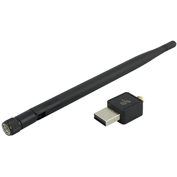 Adaptador usb wireless 2.4ghz interface - santana centro (unidade)