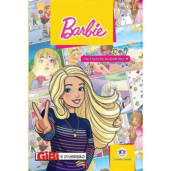 Gibi barbie emergencia fashion 16p - magic kids (unidade)