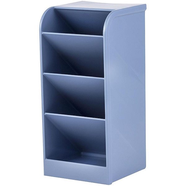 Acessorio para mesa organizador diagonal azul - maxcril (unidade)