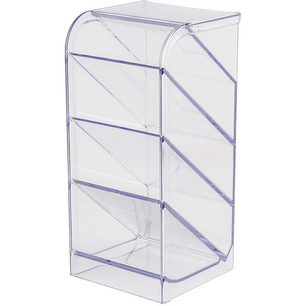 Acessorio para mesa organizador diagonal cristal - maxcril (unidade)