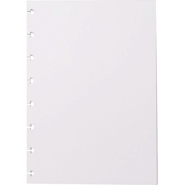 Caderno inteligente refil a5 liso 90g. 50fls. - caderno inteligente (pacote)