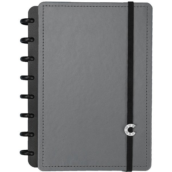 Caderno inteligente a5 basic grey 80fls 155x220mm - caderno inteligente (unidade)
