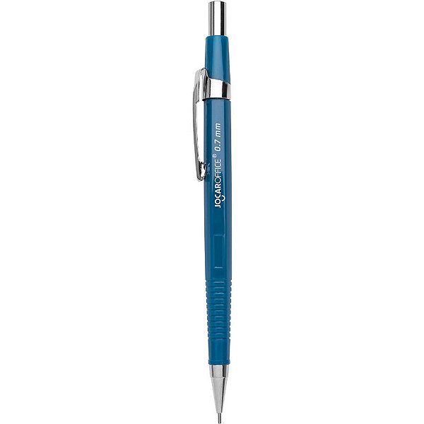 Lapiseira 0.7mm jocar tecnica hexagonal azul - leonora (cx.c/12)