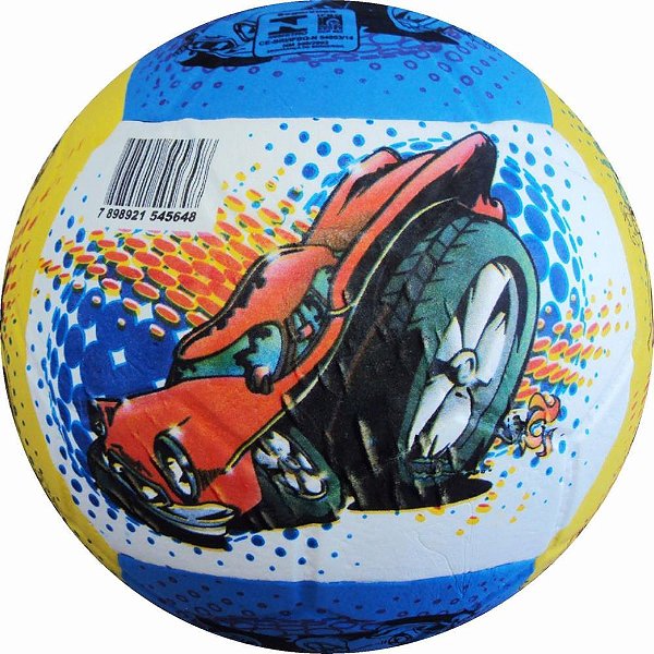 Bola infantil total print carros eva - allpha bolas (unidade)