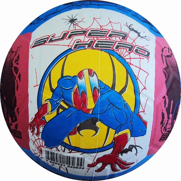 Bola infantil total print super hero eva - allpha bolas (unidade)