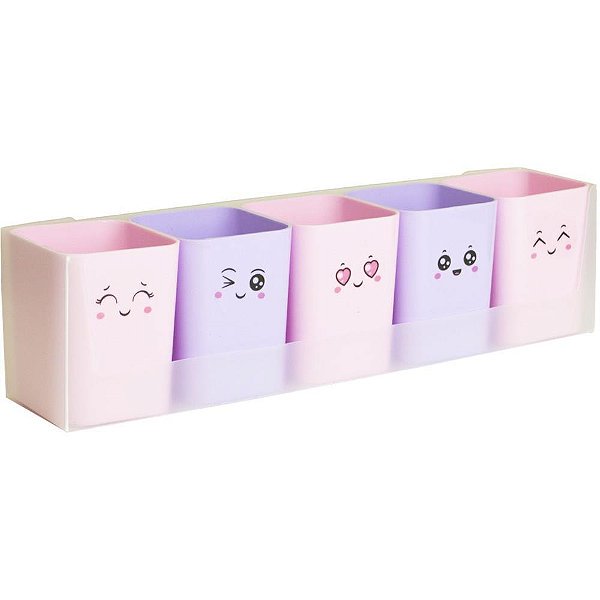 Acessorio para mesa kit docura c/5 porta objetos - dello (unidade)