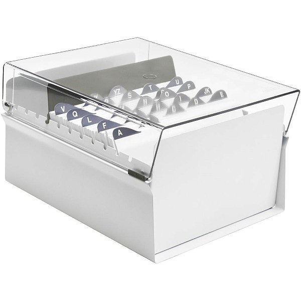 Fichario de mesa c/ base de aco 5x8 br/cr - acrimet (unidade)