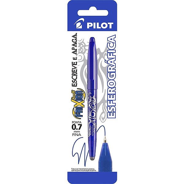 Caneta apagavel esferogr.frixion ball 0.7mm az - pilot (blister)