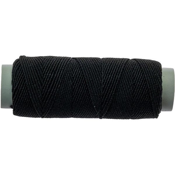 Lastex preto tubos c/10m. - sao jose (pct.c/10)