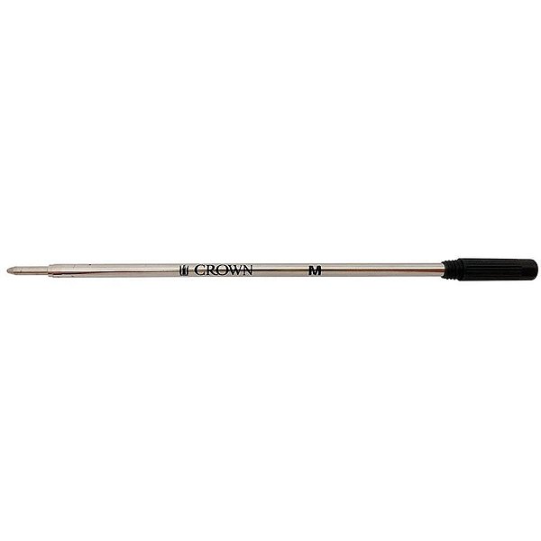 Carga caneta esferografica cross preto bl.c/01 - crown (blister)