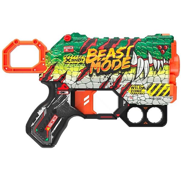 Lancador x-shot skins menace 8 dardos - candide (unidade)