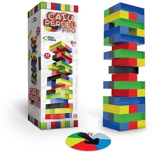 Jogo diverso caiu perdeu pro 45pcs - pais e filhos (unidade)