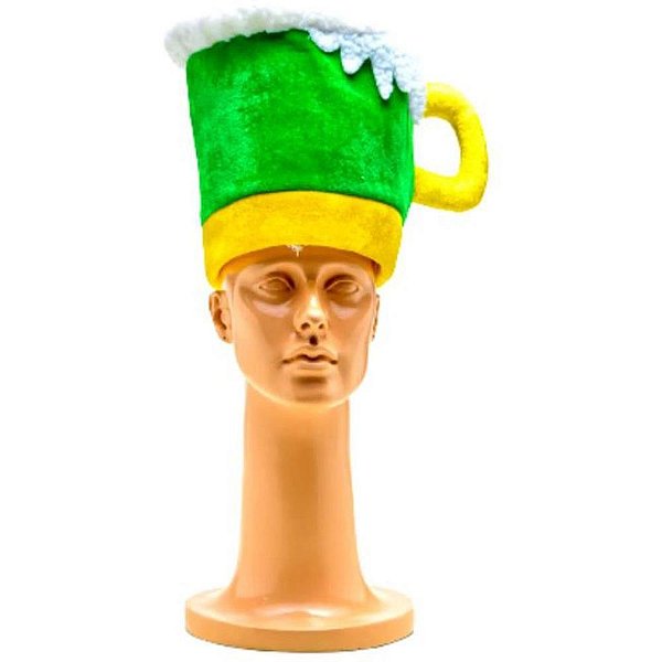 Artigo para festa chapeu em feltro caneca chopp - senhor preco (unidade)