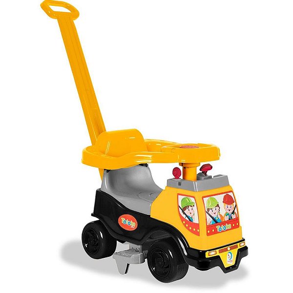 Veiculo para bebe totoka plus baby tractor s/som - cardoso toys (unidade)