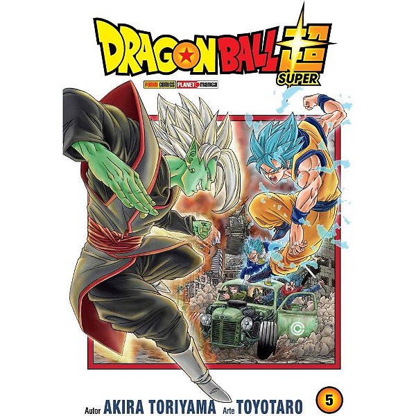 Livro manga dragon ball super n.05 - panini (unidade)