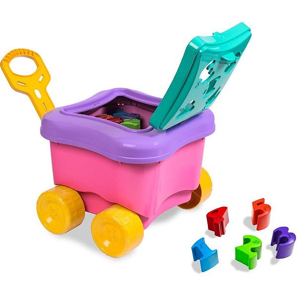 Brinquedo educativo bauduxo didatico menina - cardoso toys (unidade)