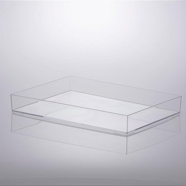 Organizador cristal 34,5x25x4,7 cm - paramount (unidade)