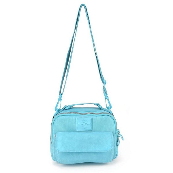 Bolsa feminina up4you crinkle mao/ombro tq - luxcel (unidade)
