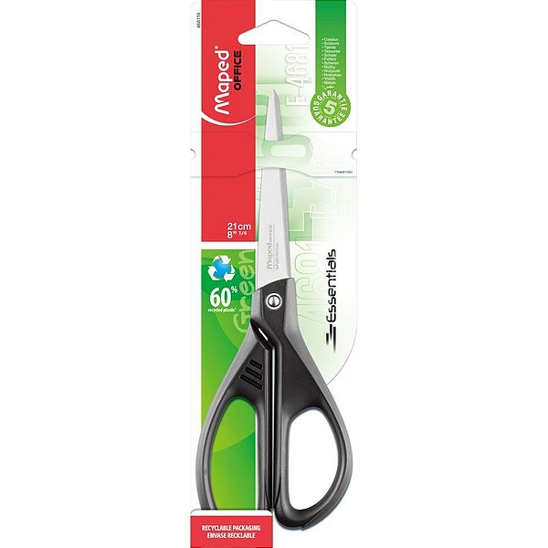 Tesoura multiuso essentials green 21cm - maped (unidade)