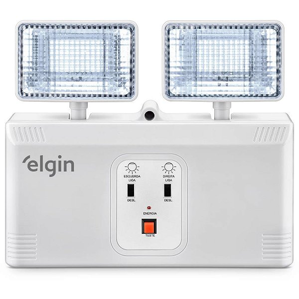 Luminaria de emergencia led 2000lm st 16w 50/60hz - elgin (unidade)