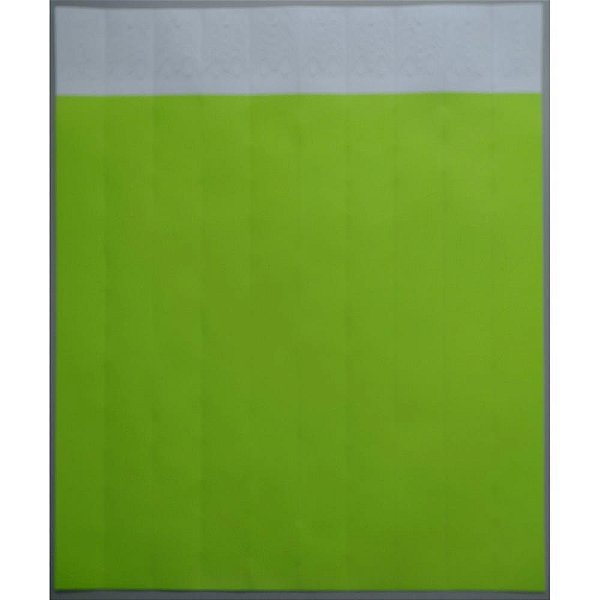 Pulseira identificacao laser pro verde limao - tecnomidia (pct.c/50)