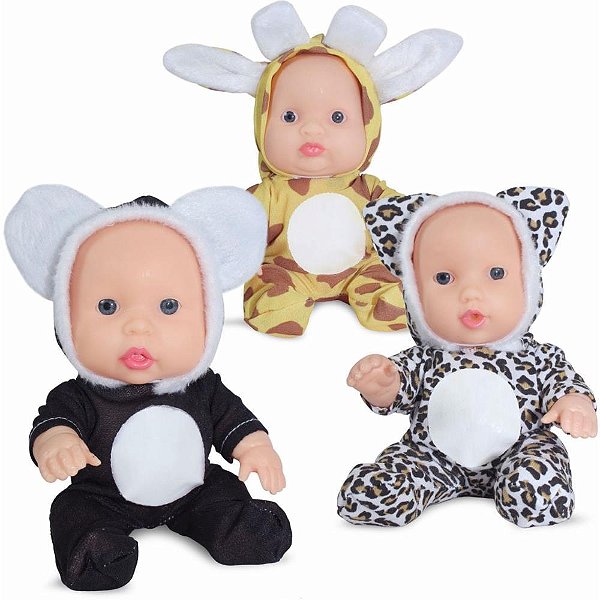 Boneca tininha zoo (s) - sid-nyl (unidade)