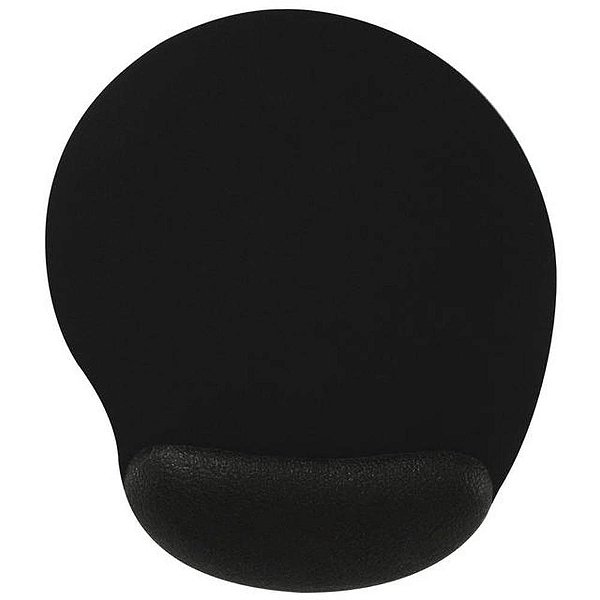 Mouse pad neoprene ergon.full black - reliza (unidade)