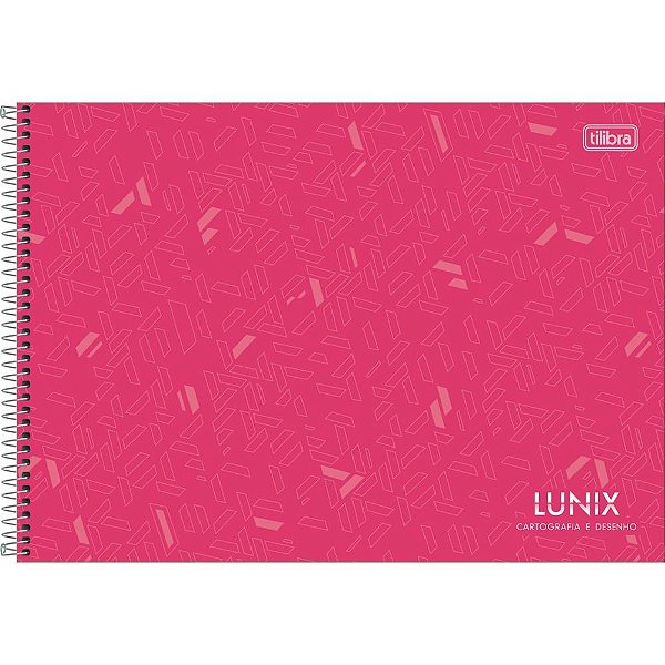 Caderno desenho univ capa dura lunix espiral 60fls. - tilibra (pct.c/04)