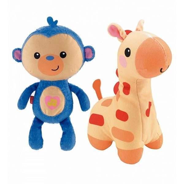 Fisher-price infant pelucia com sons (s) - mattel (unidade)