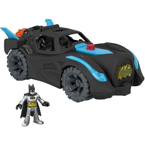 Imaginext bat-tech batmóvel luz e som - mattel (unidade)