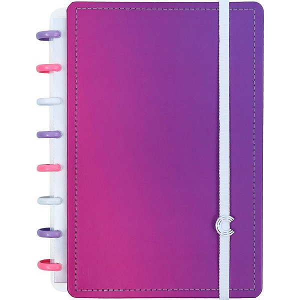 Caderno inteligente a5 ultraviolet by yasmin 80fls - caderno inteligente (unidade)