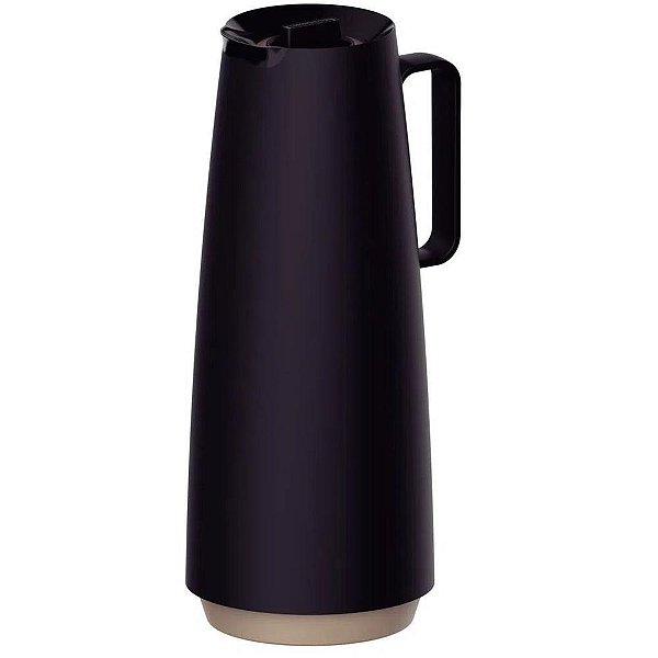 Garrafa termica rosca exata 1l preta - tramontina (unidade)
