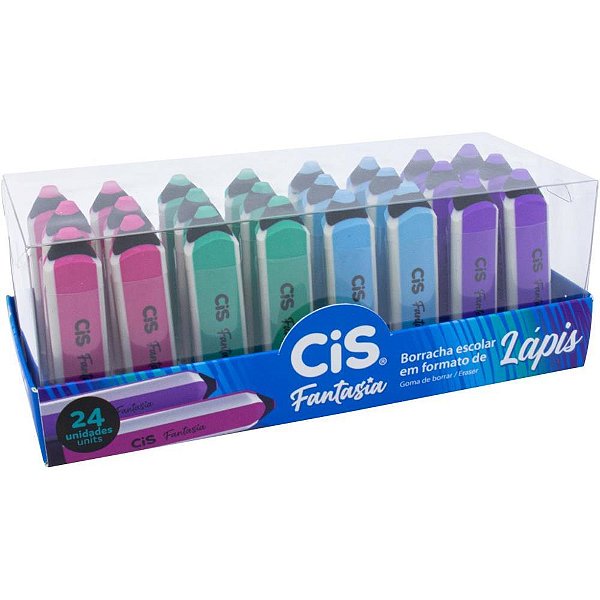 Borracha decorada cis fantasia lapis (s) - sertic (dp.c/24)