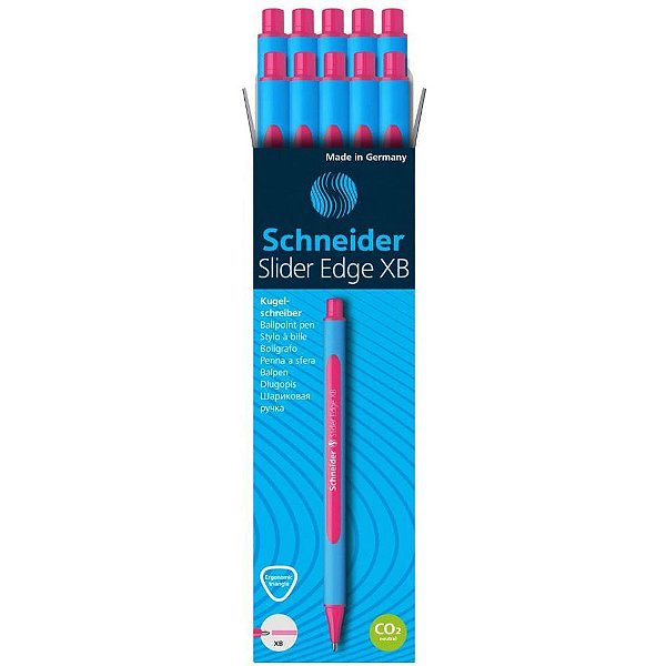 Caneta esferografica slider edge xb schneider rs - compactor (cx.c/10)